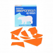 IQ пазл ОЗАДАЧКА-ЗВЕРОПАЗЛ МЕДВЕДЬ