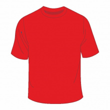 Футболка ДЕТСКАЯ AKSAR KIDS 160 гр. КРАСНЫЙ
