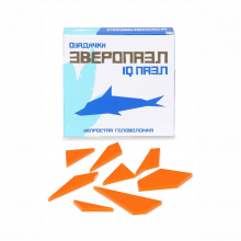 IQ пазл ОЗАДАЧКА-ЗВЕРОПАЗЛ ДЕЛЬФИН