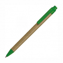 Ручка GREEN TOUCH картон\пластик ЗЕЛЕНЫЙ