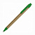 Ручка GREEN TOUCH картон\пластик ЗЕЛЕНЫЙ